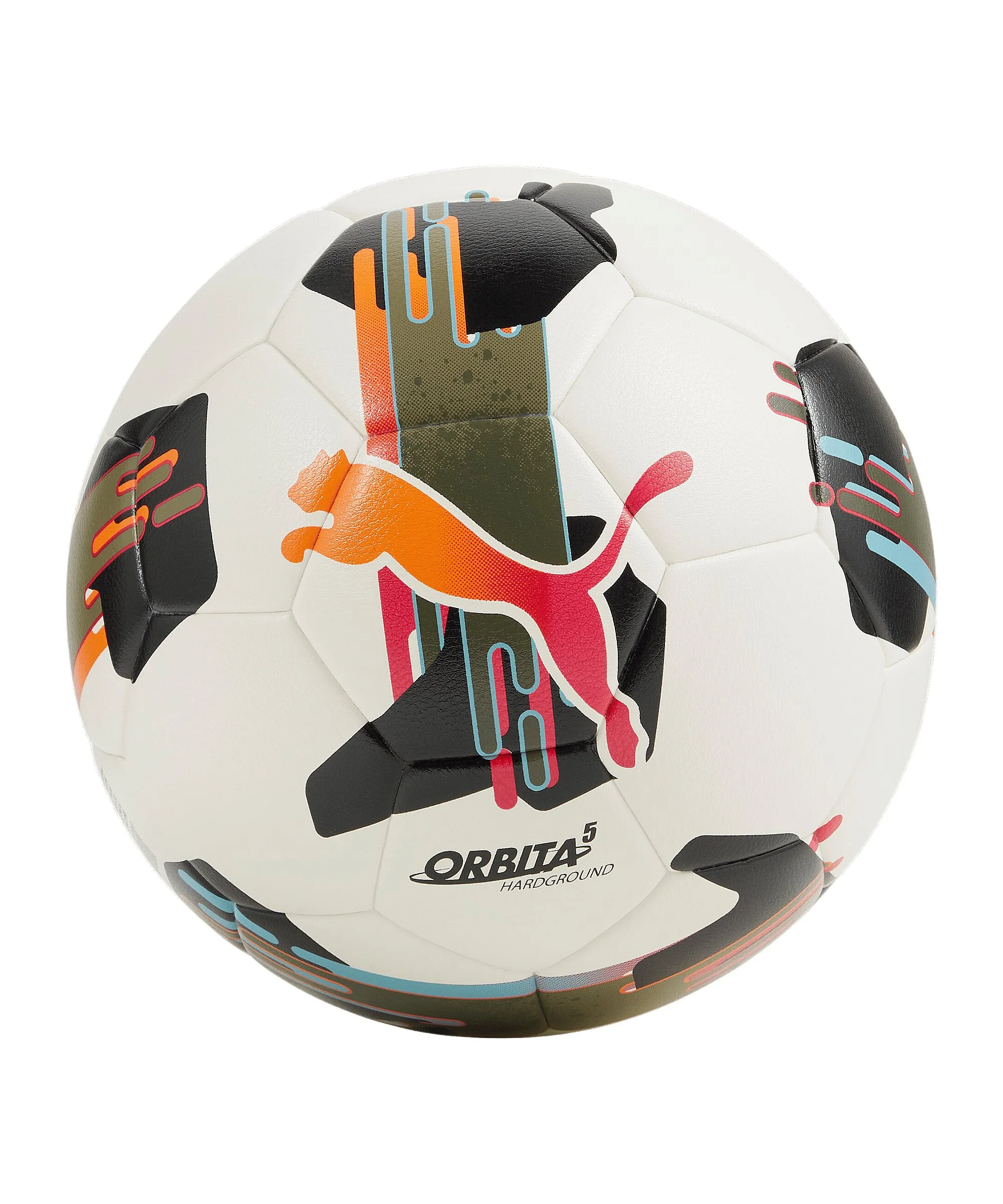 PUMA Orbita 5 TB Hardground Trainingsball Weiss F01